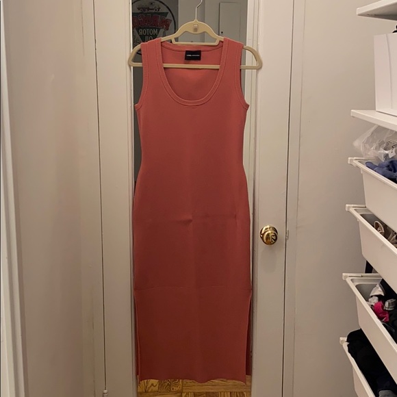 Land of Distraction Cobra Compact Knit Midi-Dress - Picture 3 of 5